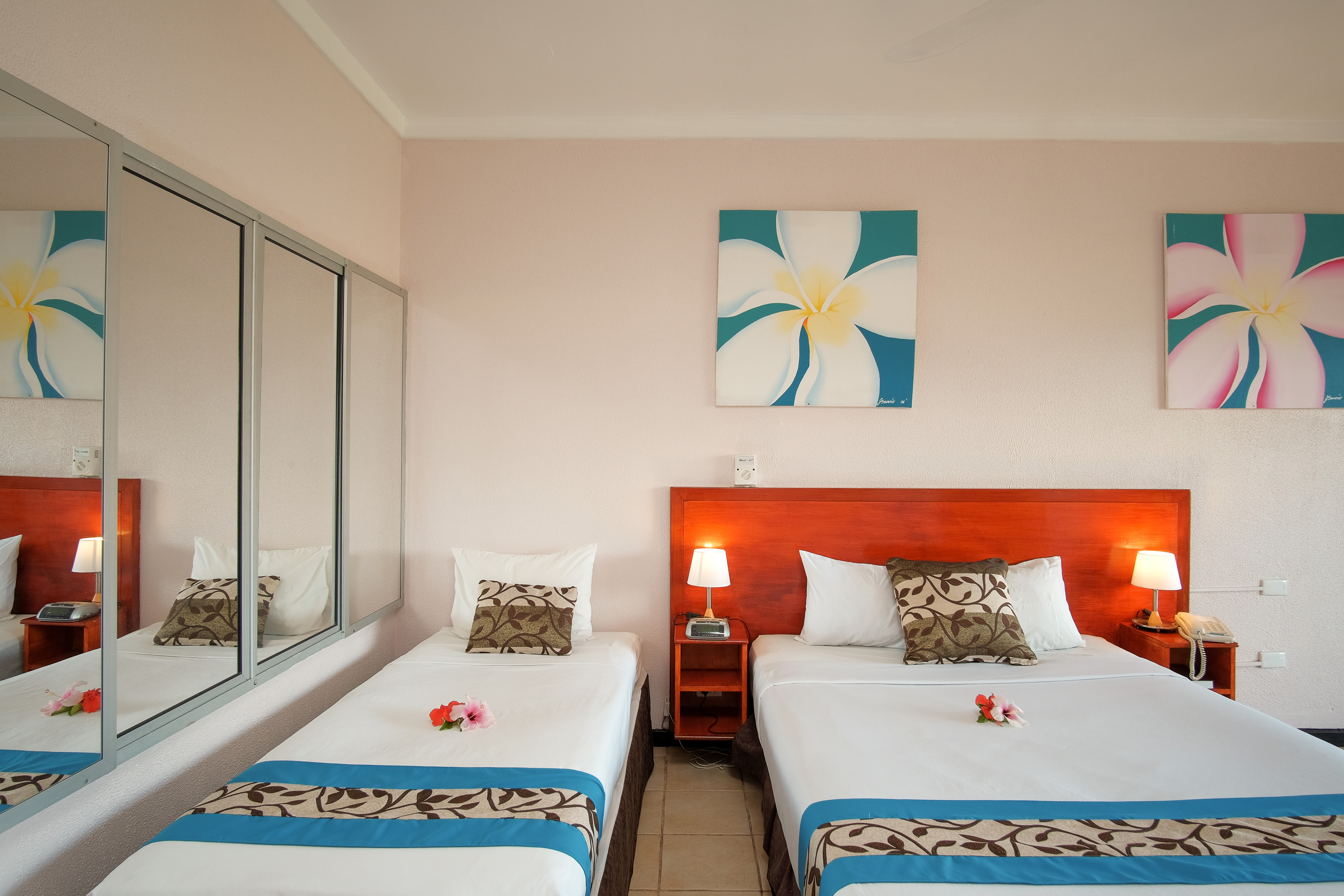 Double or Twin Mountain View