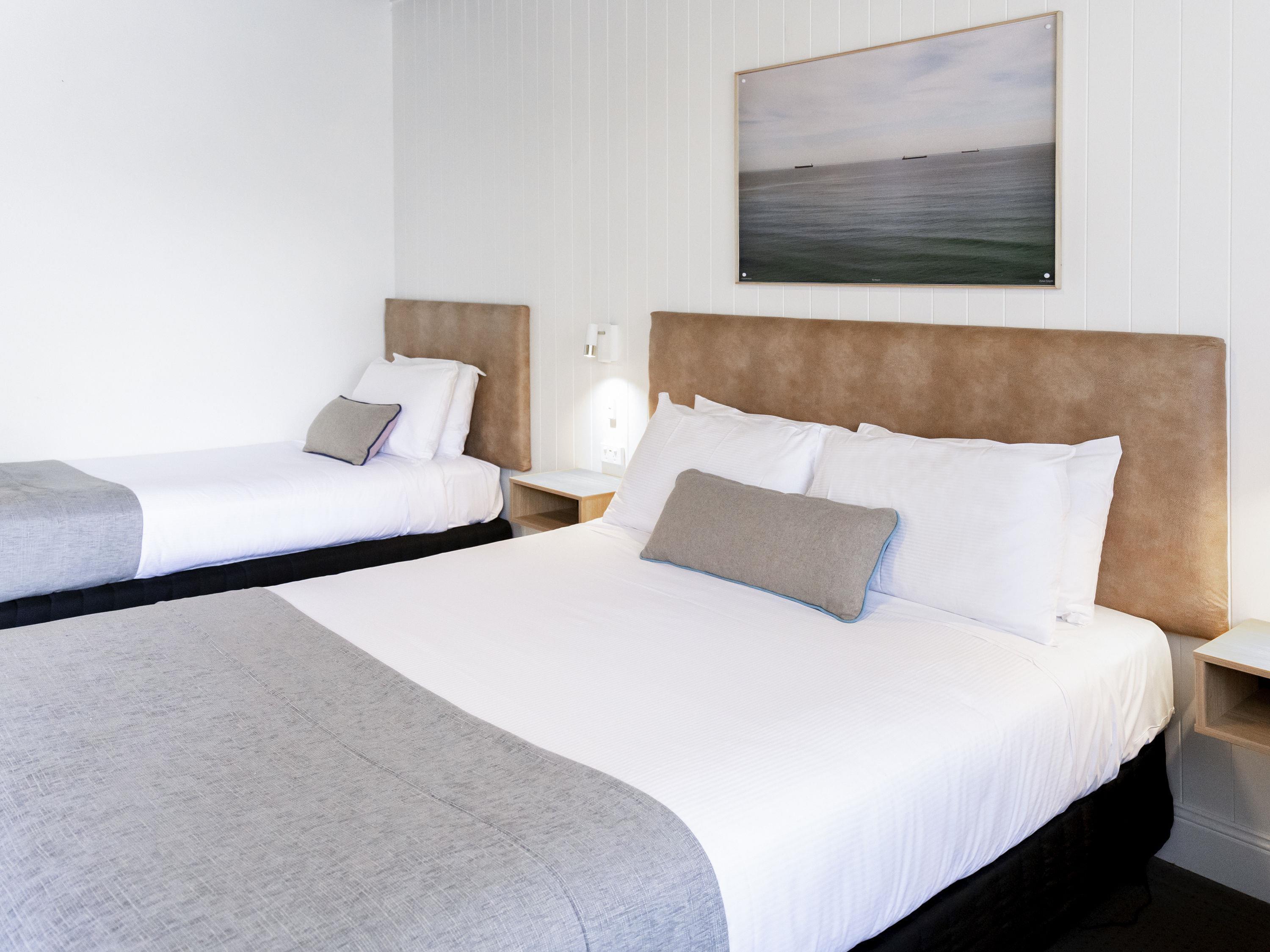 Double Queen Size Bed