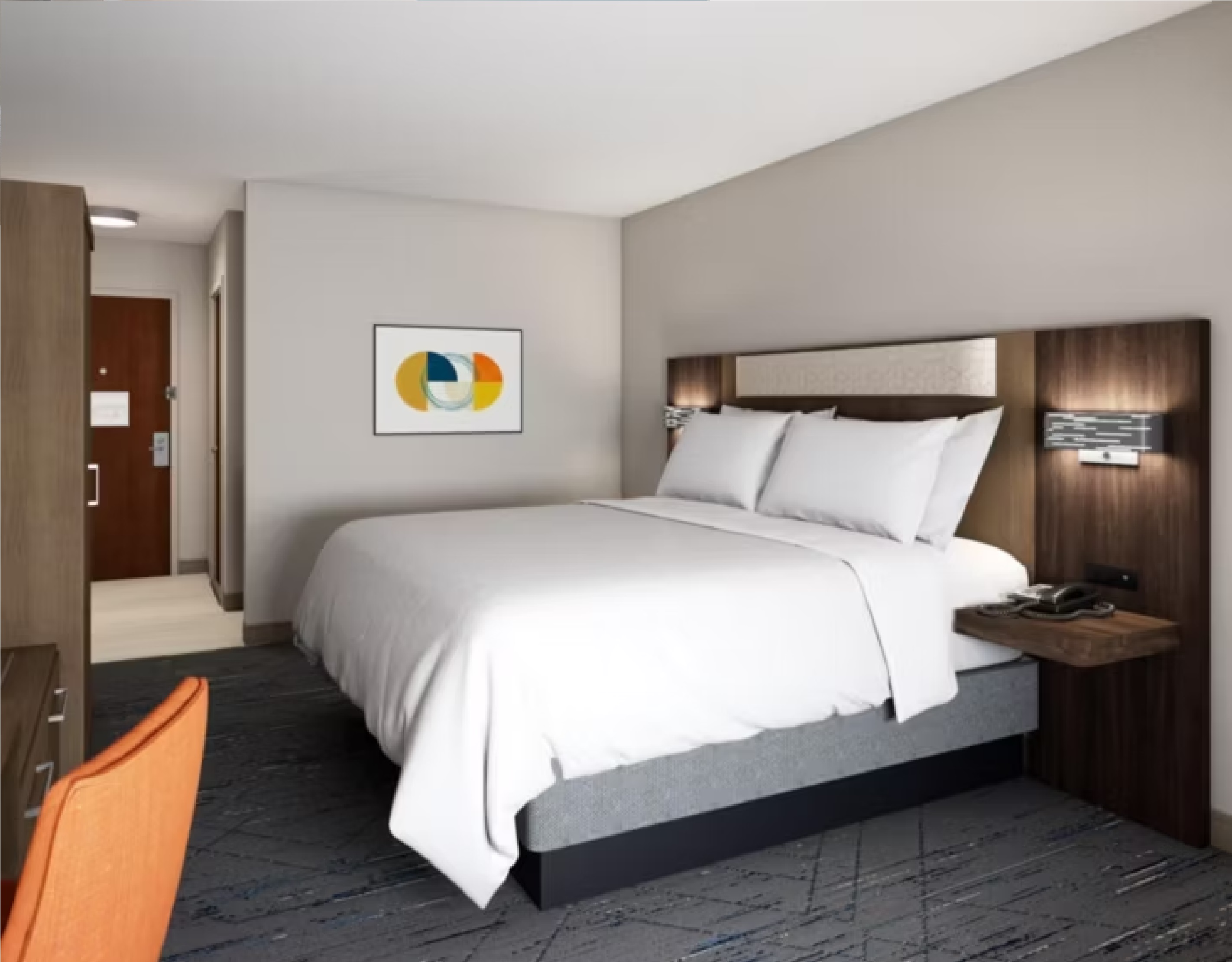 Double Accessible-queen Size Bed