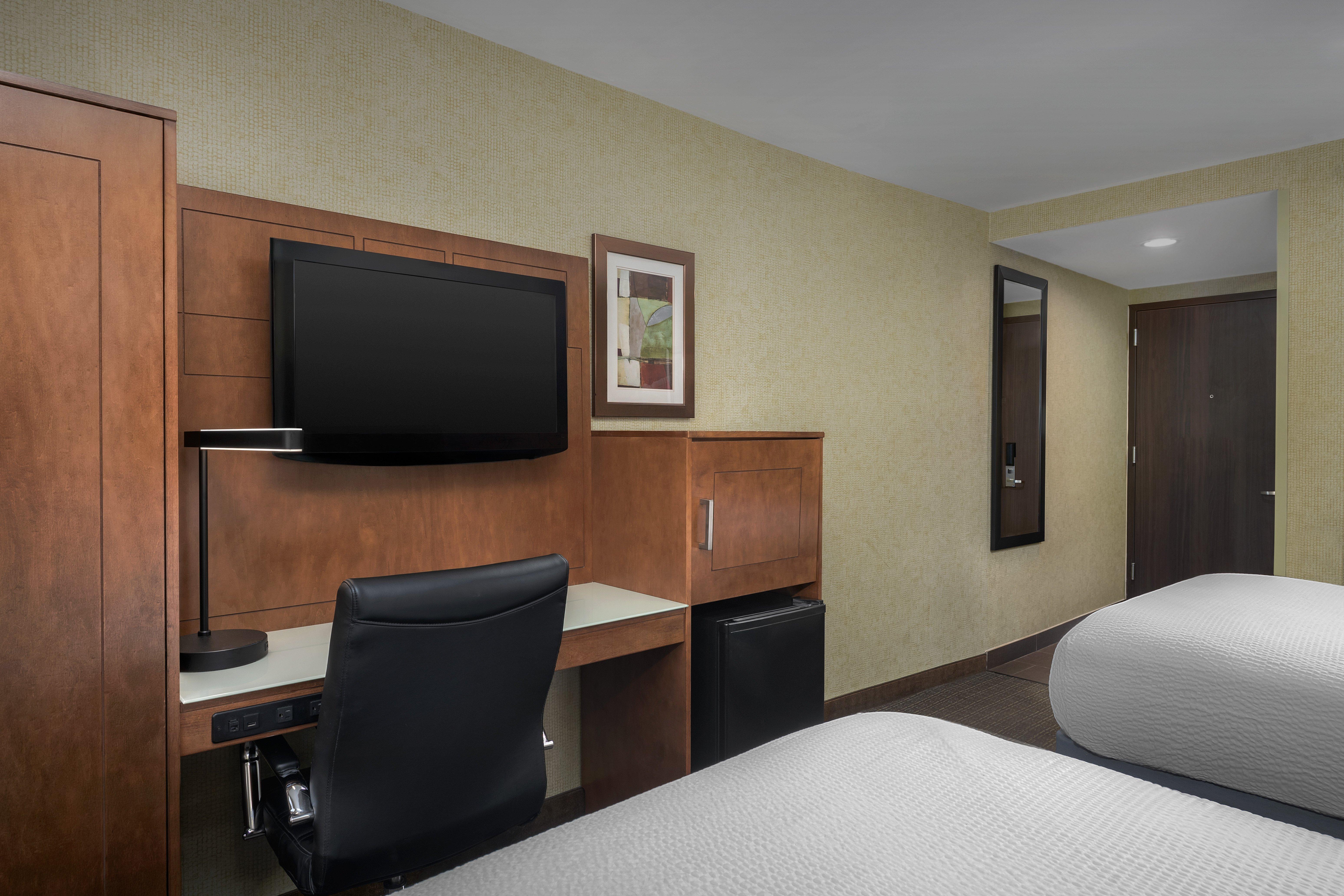 Double City View Two Double Beds