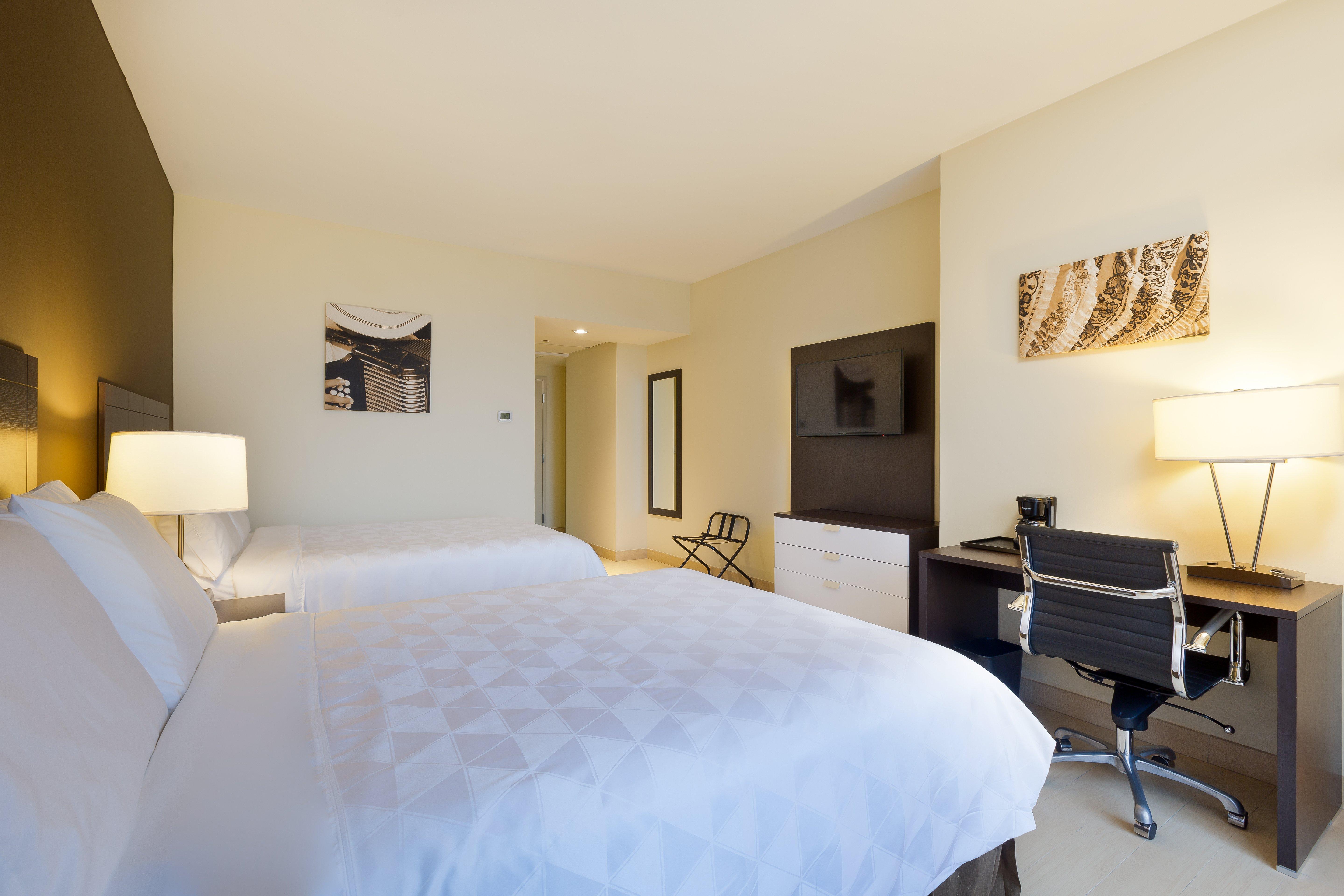 Double Two Double Beds