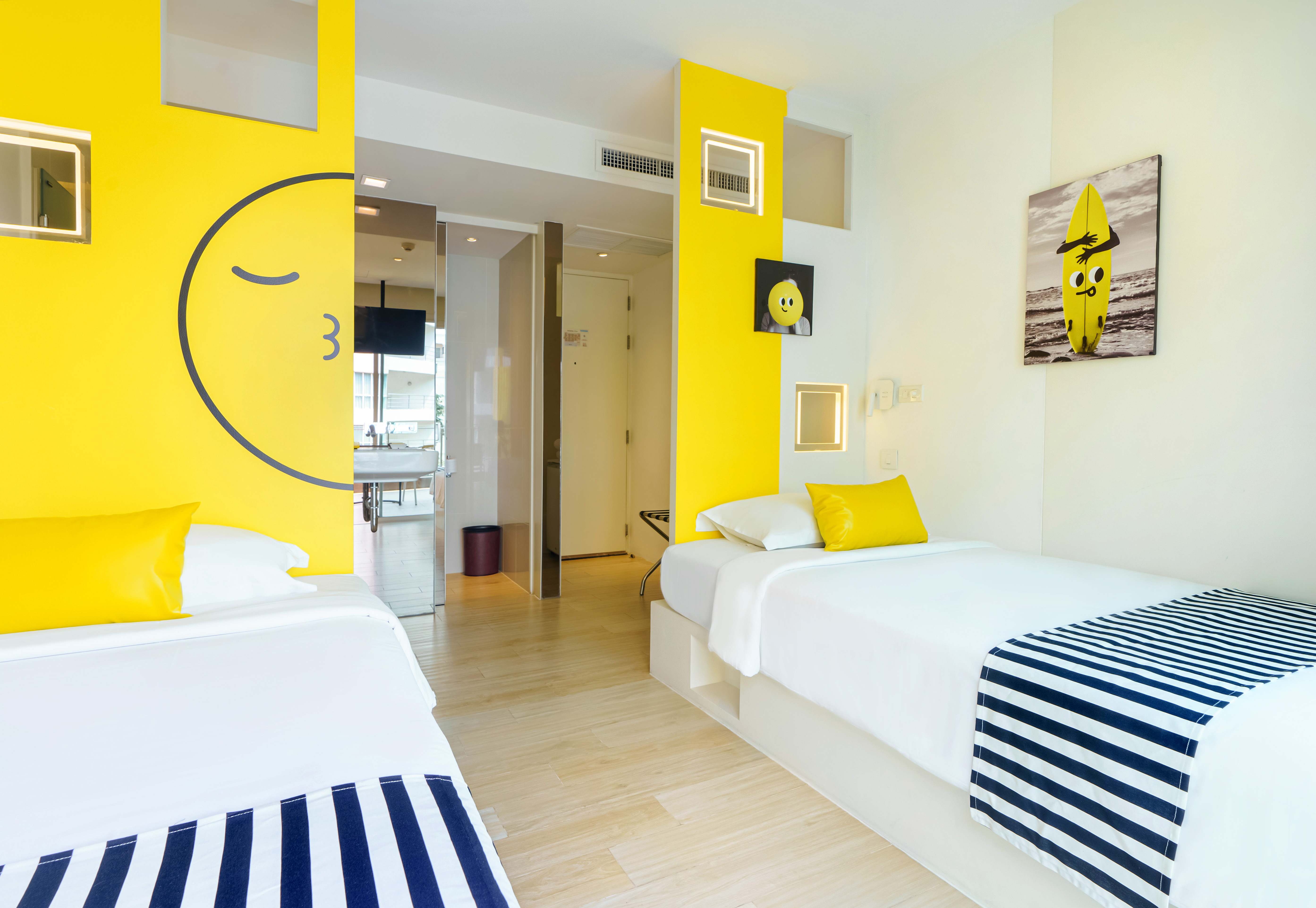 Twin Deluxe with Balcony