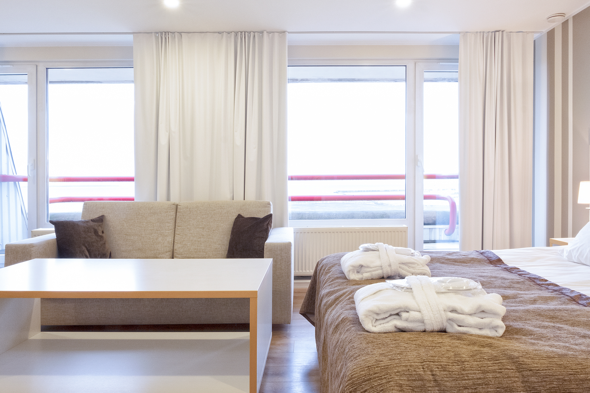 Double or Twin Deluxe Sea View with Balcony