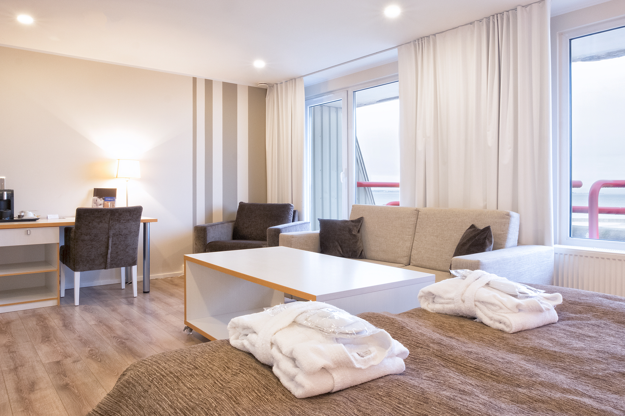 Double or Twin Deluxe Sea View with Balcony