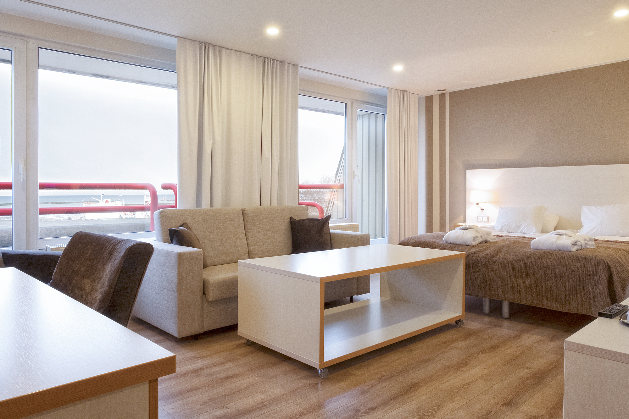 Double or Twin Deluxe Sea View with Balcony