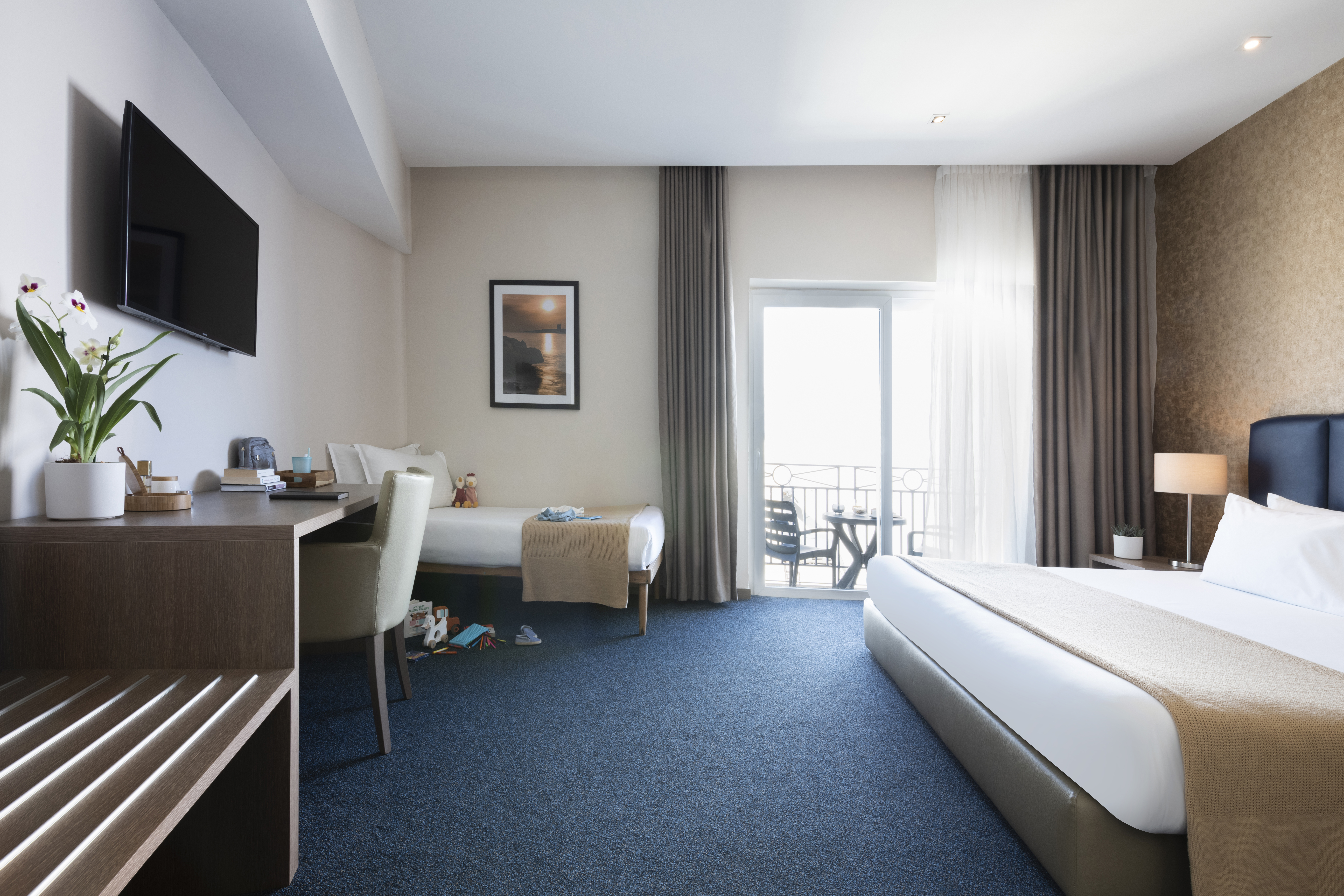 Family Room with Balcony