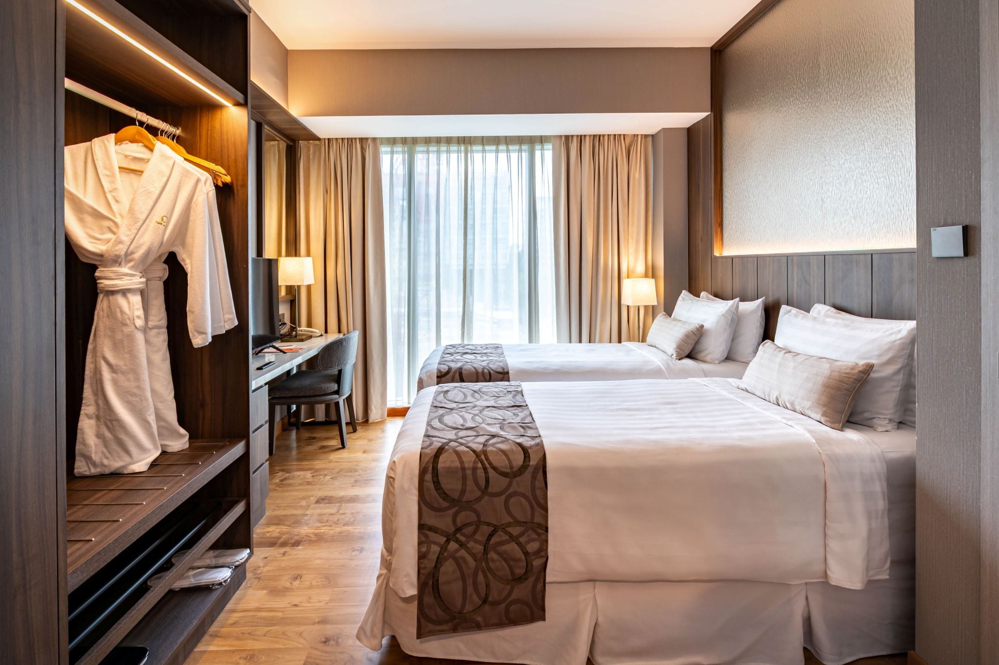 Double or Twin One Bedroom