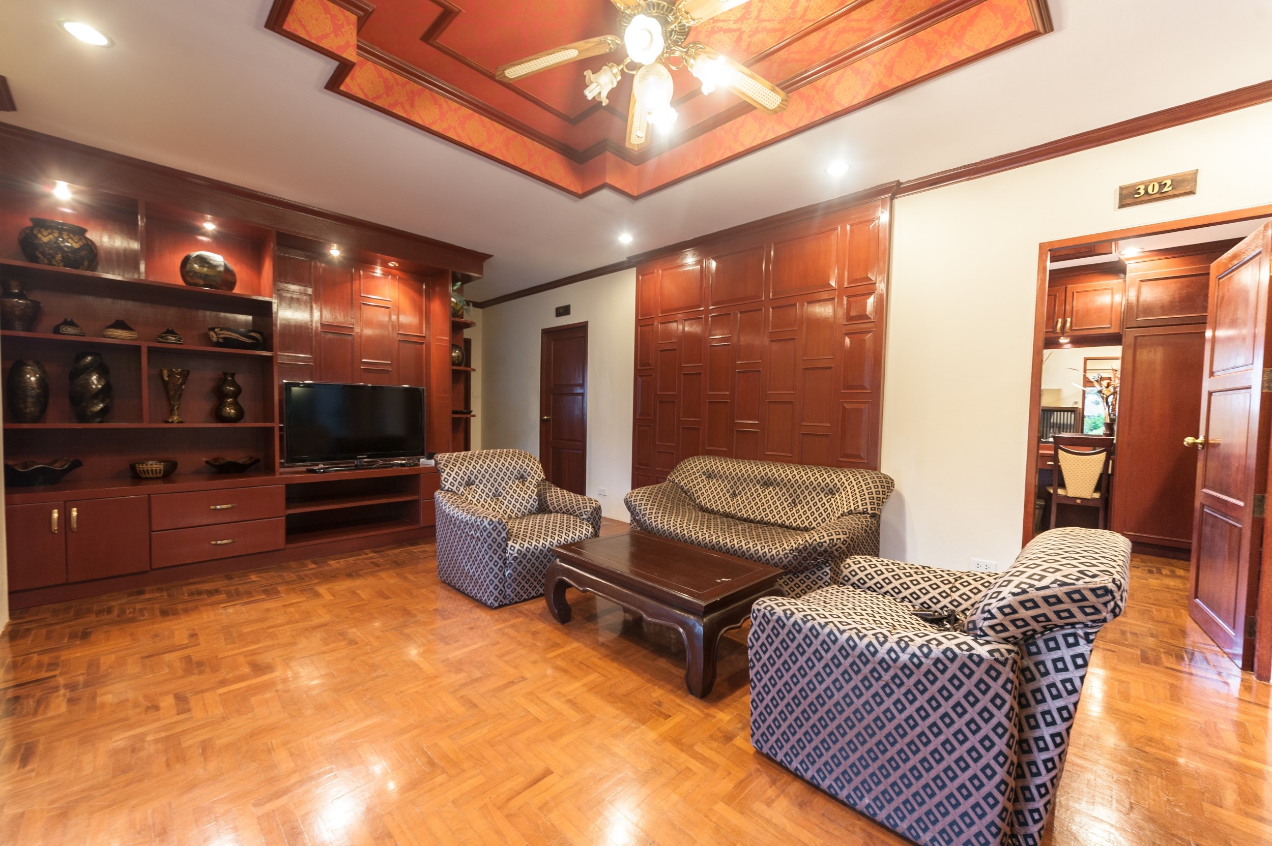 Family Room with Private Pool