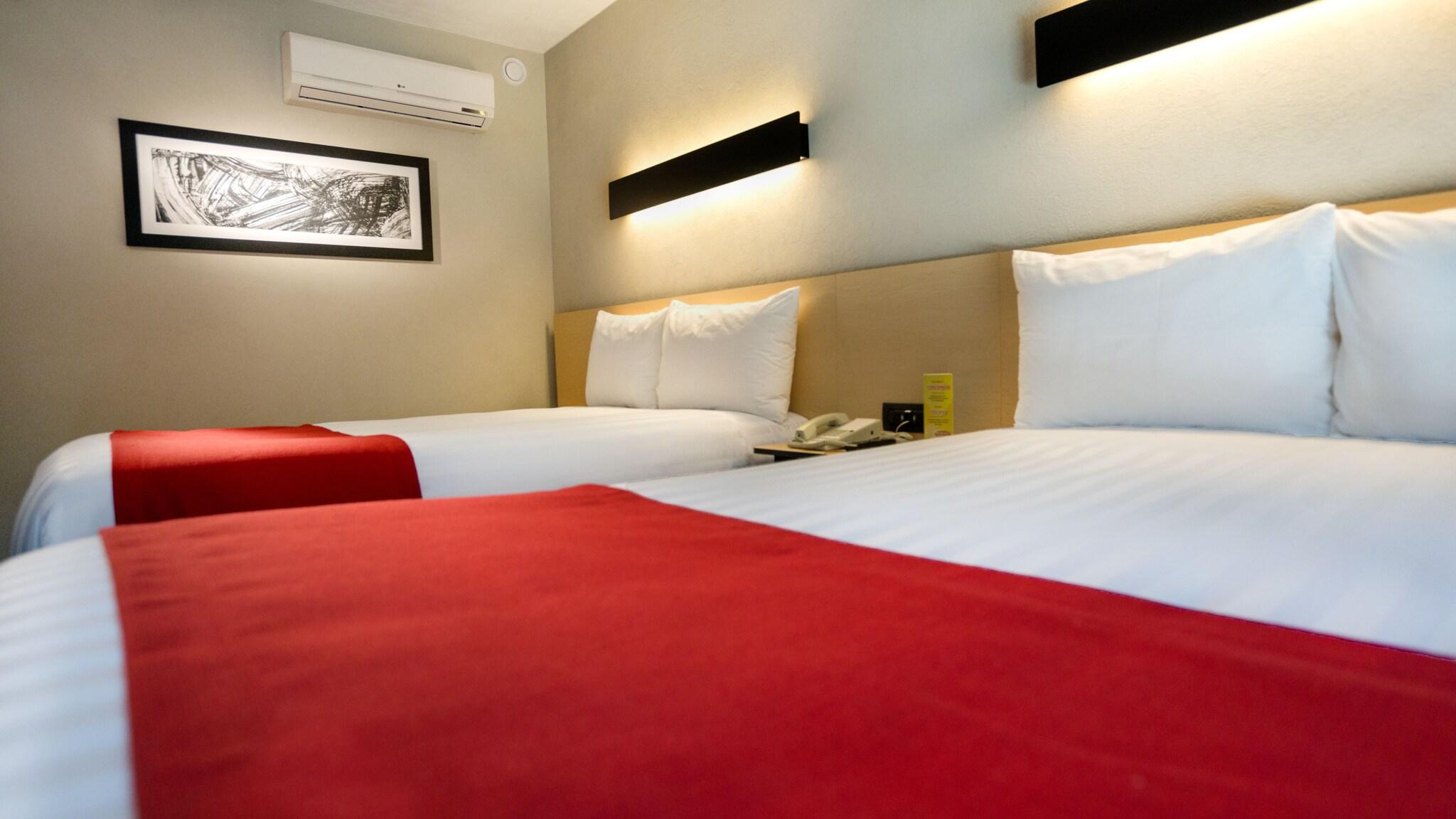 Double Two Double Beds