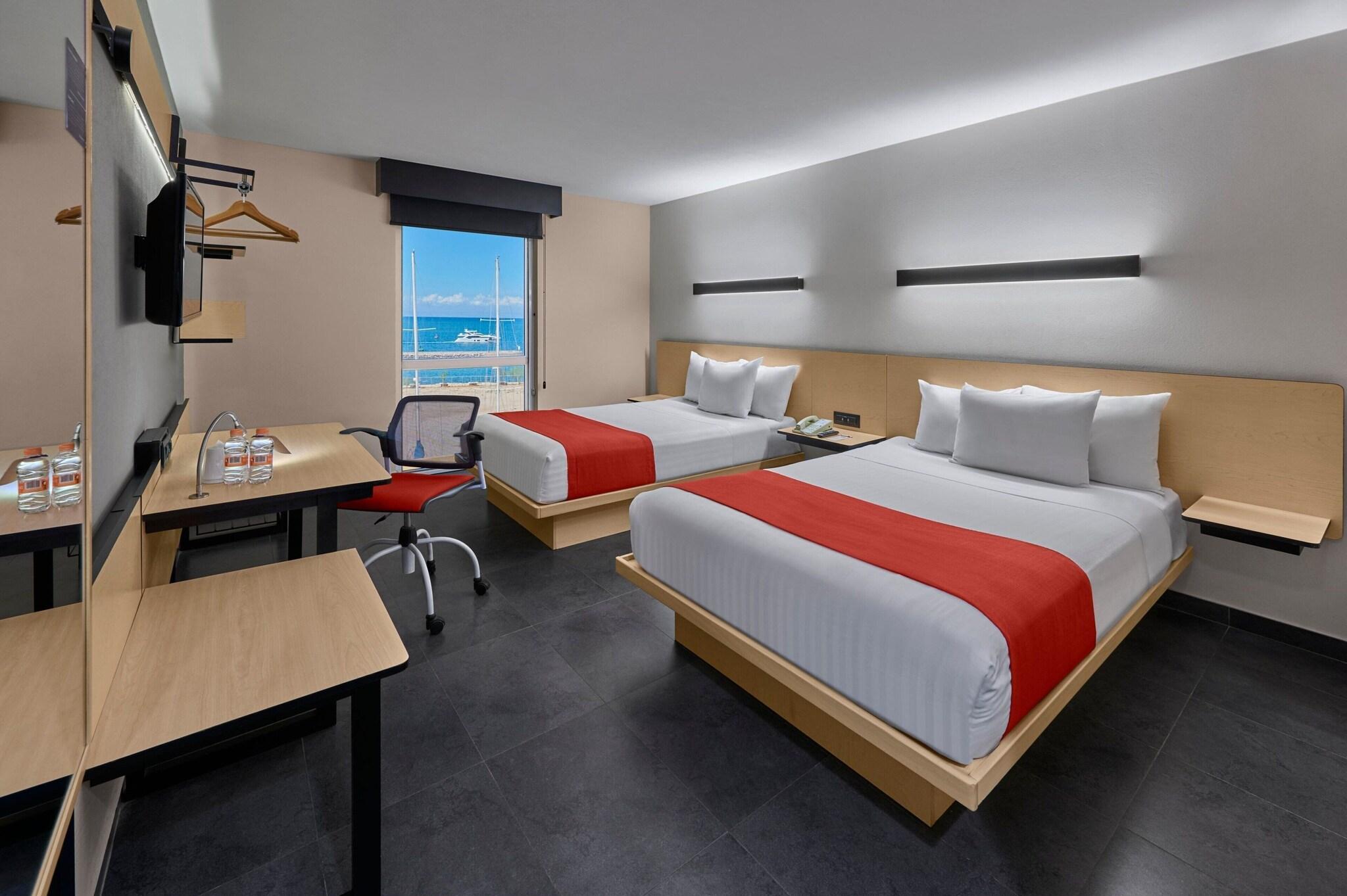 Double Two Double Beds